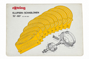 Vintage Rotring ELLIPSEN-SCHABLONEN 15°-60° Ellipse Drawing Templates Set