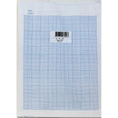 ILC Graph Pad Blue 2mm Grid 50 Sheets A4