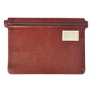 ILC Leather Pouch 41x26cm with Zipper & ID
