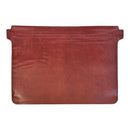 ILC Leather Pouch 41x26cm with Zipper & ID