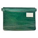 ILC Leather Pouch 41x26cm with Zipper & ID