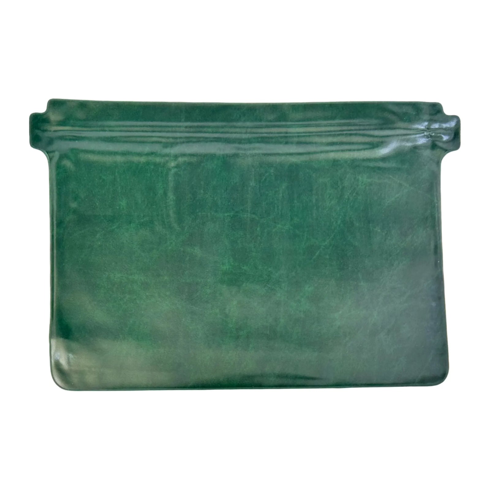 ILC Leather Pouch 41x26cm with Zipper & ID ILC Leather Pouch 41x26cm with Zipper & ID