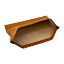 ILC Leather Pouch 41x29cm with Metal Clasp