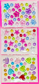 ILC Gem Stickers  - Pack of 112 pcs