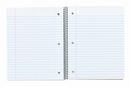 NBA Starter Spiral 1 Subject 50 Sheets Wide Ruled Notebook - Pack of 1