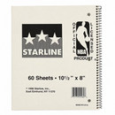 NBA Starter Spiral 1 Subject 50 Sheets Wide Ruled Notebook - Pack of 1