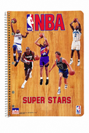 NBA Starter Spiral 1 Subject 50 Sheets Wide Ruled Notebook - Pack of 1