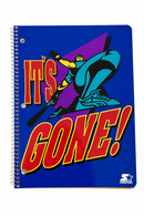 NBA Starter Spiral 1 Subject 50 Sheets Wide Ruled Notebook - Pack of 1