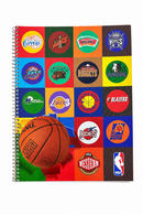 NBA Starter Spiral 1 Subject 50 Sheets Wide Ruled Notebook - Pack of 1