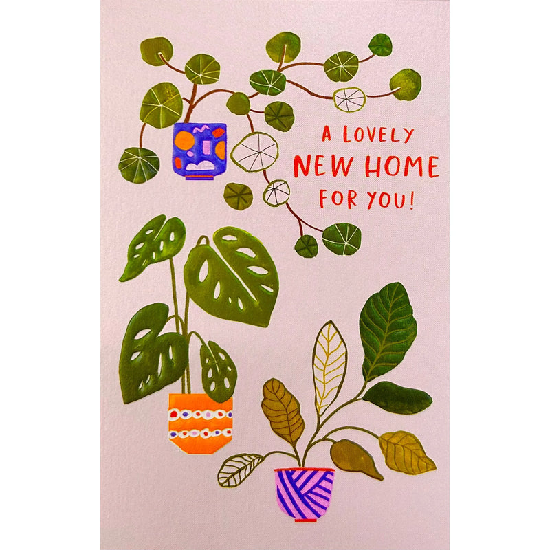 UK Greetings New Home Greeting Card 18x12 cm with Envelope