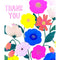 UK Greetings Thank you Greeting Card 16x18 cm with Envelope