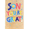 UK Greetings Son Birthday Greeting Card 21x14 cm with Envelope