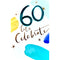 UK Greetings 60th Birthday Greeting Card 21x14 cm with Envelope