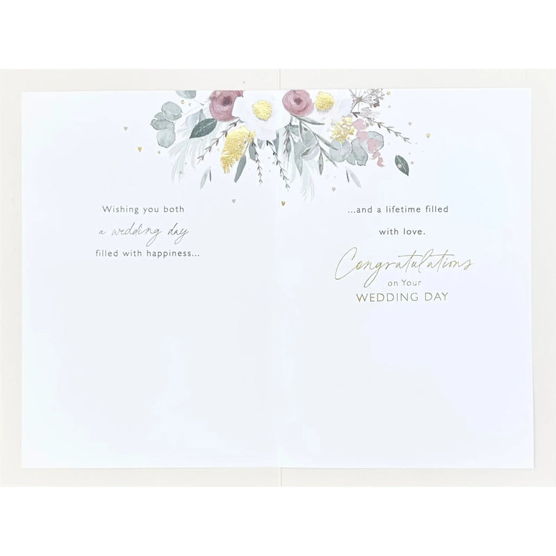 UK Greetings Wedding Greeting Card 21x14 cm with Envelope