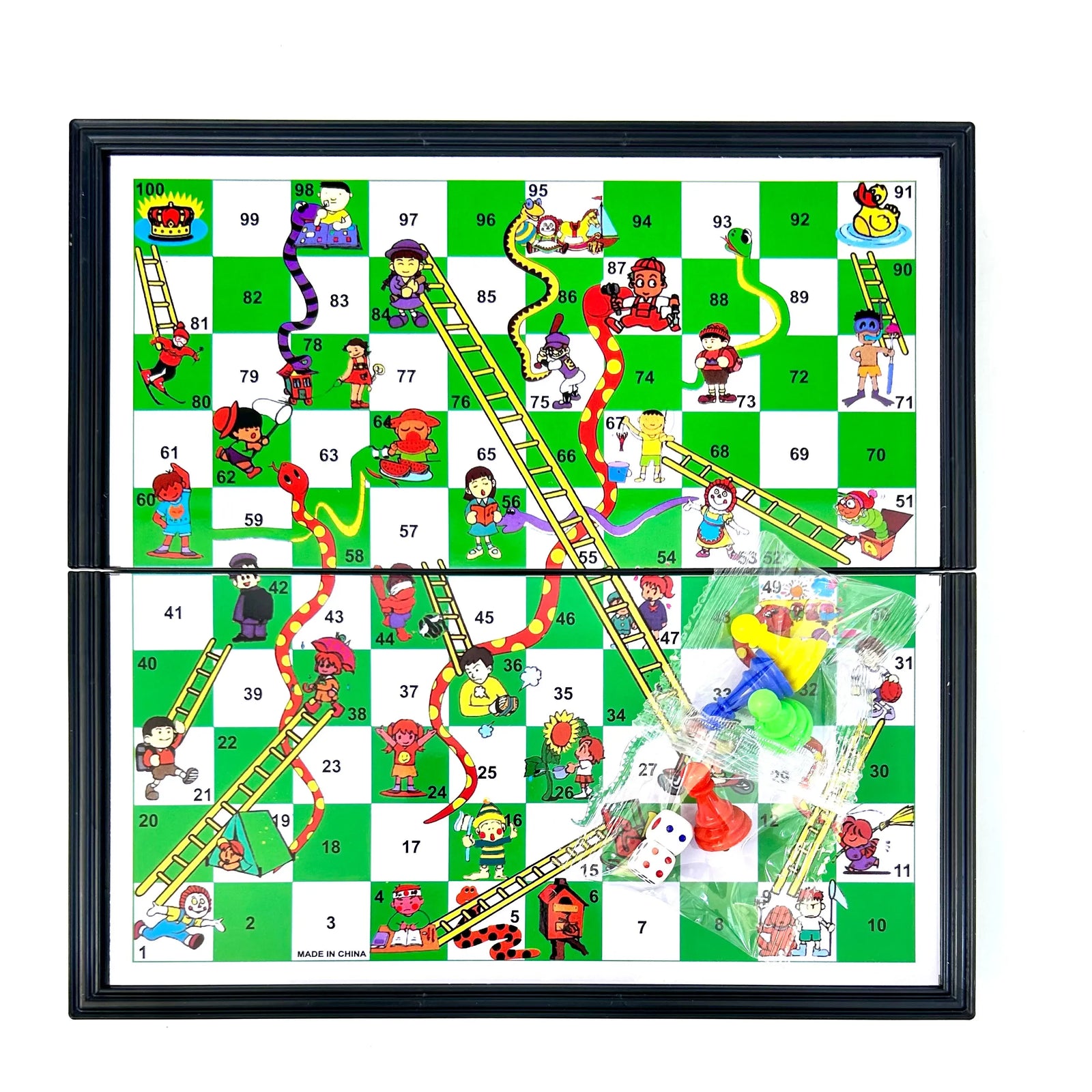 Snakes & Ladders Board Game 6+ Snakes & Ladders Board Game 6+