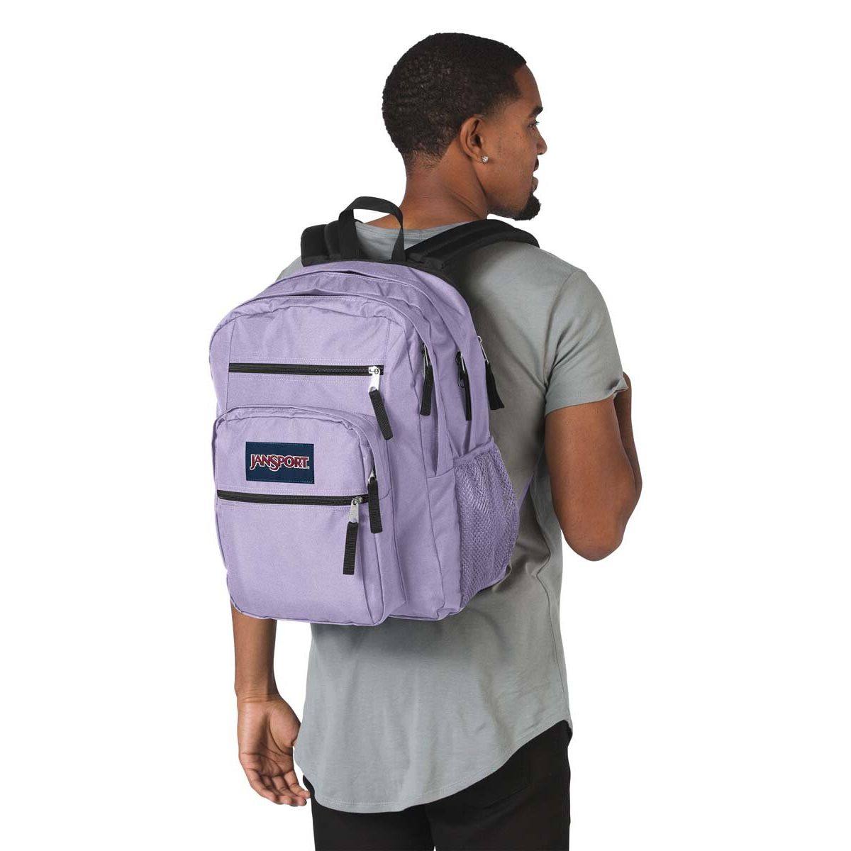JanSport Backpack Big Student Pastel Lilac - 34L JanSport Backpack Big Student Pastel Lilac - 34L