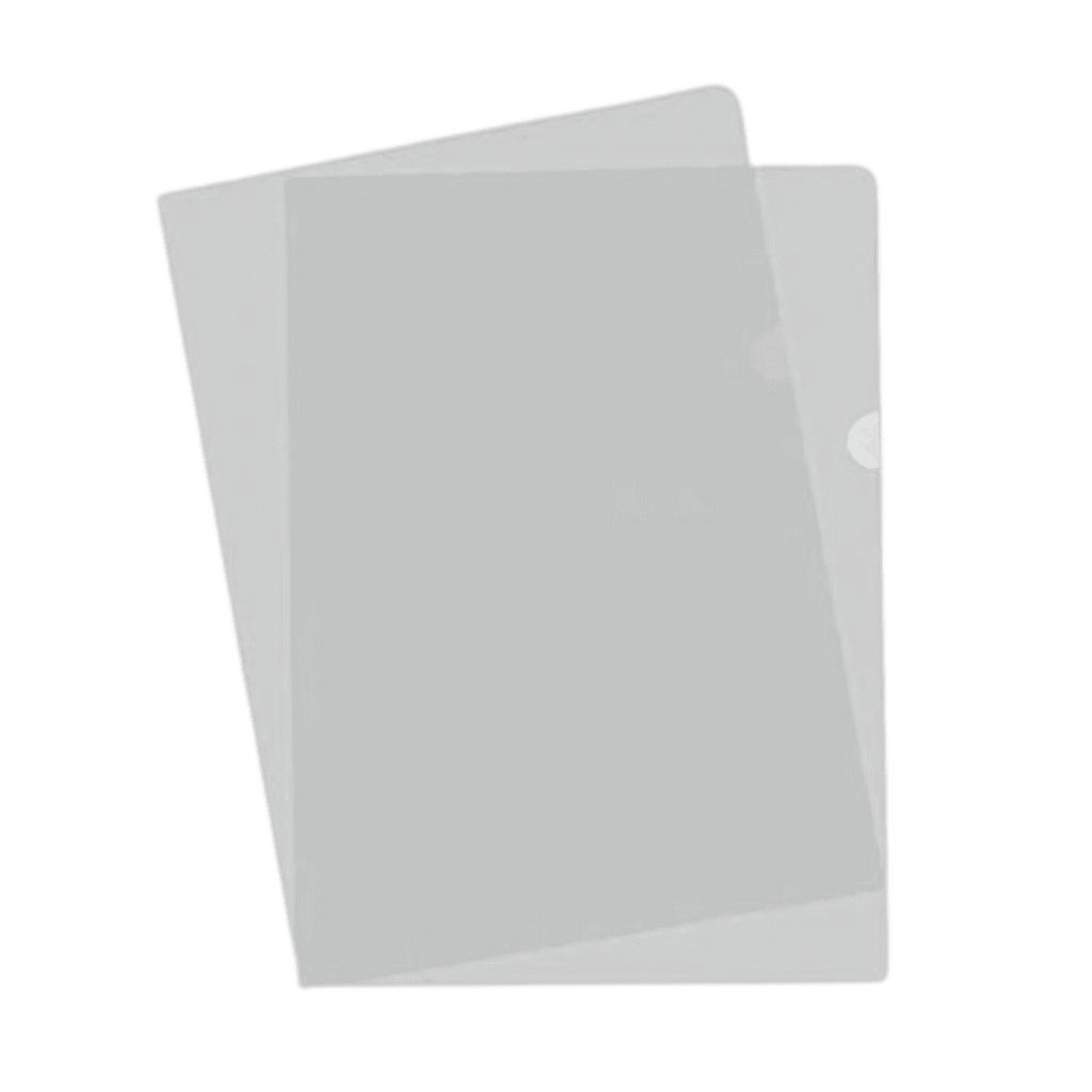 NEW ILC Heavy Duty High Transparency L-Shape File Top & Side Opening A ...