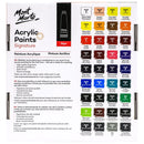 NEW Mont Marte Acrylic Paint Set / 36 x 12ml tubes