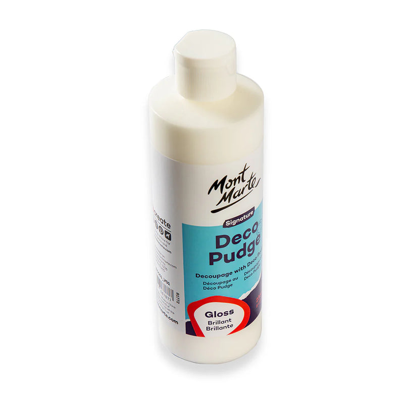 Mont Marte Deco Pudge Signature Craft Varnish 236ml (8 US fl.oz) - Gloss