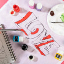 NEW Mont Marte Fabric Paint Signature 12pc x 20ml (0.7 US fl.oz) Set