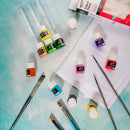 NEW Mont Marte Fabric Paint Signature 12pc x 20ml (0.7 US fl.oz) Set