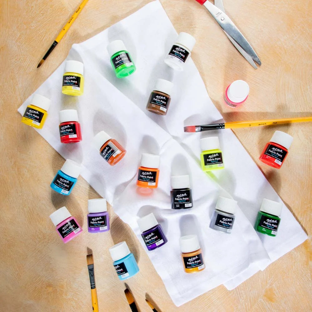 NEW Mont Marte Fabric Paint Signature 20pc x 20ml (0.7 US fl.oz) Set NEW Mont Marte Fabric Paint Signature 20pc x 20ml (0.7 US fl.oz) Set