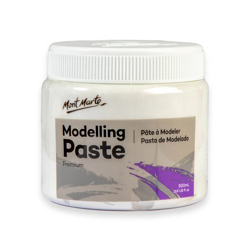 Mont Marte Acrylic Modelling Paste Premium 500ml (16.9oz)