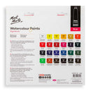 NEW Mont Marte Watercolour Paints Signature 24pc x 12ml (0.41 US fl.oz)