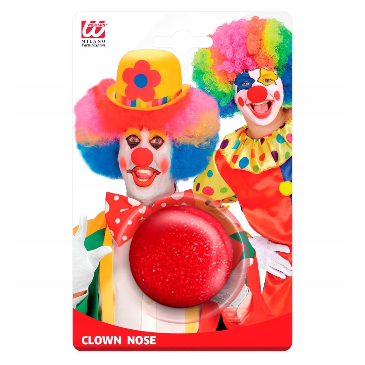W WIDMANN MILANO Party Fashion Clown Nose W WIDMANN MILANO Party Fashion Clown Nose