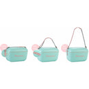 NEW Polarbox Pop 20 Litre Coolers with Leather Strap - Blue/Pink