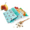 Roll'eat Snack'n'Go Duo Reusable Snack Bag with 2 Compartments 18x18cm - Animals