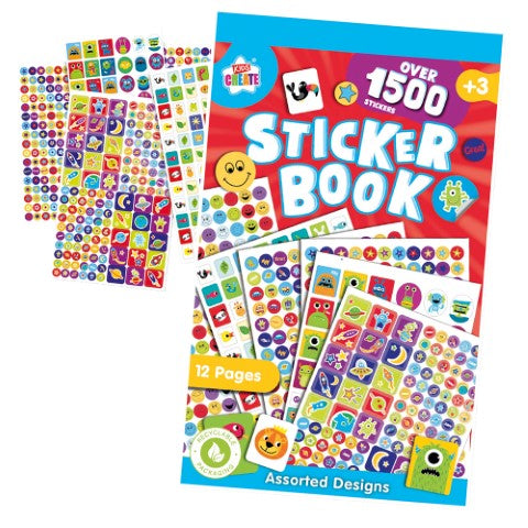 NEW IG Design Sticker Book over 1500 Stickers