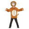 NEW W WIDMANN MILANO Party Fashion Kids Costume Monkey Hoodie with Mask