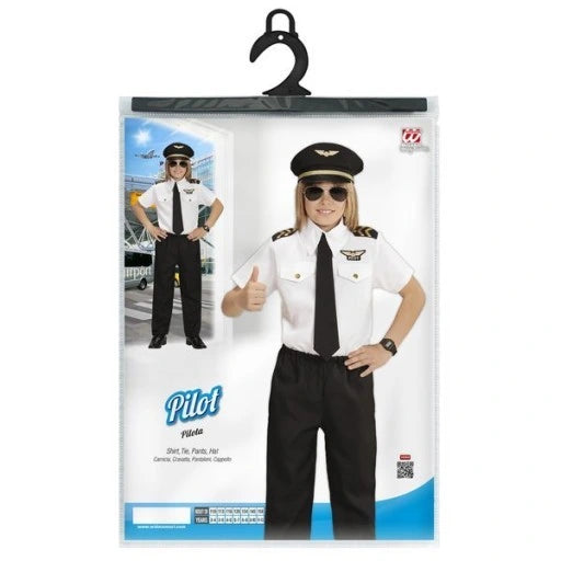 NEW W WIDMANN MILANO Party Fashion Kids Costume Pilot NEW W WIDMANN MILANO Party Fashion Kids Costume Pilot