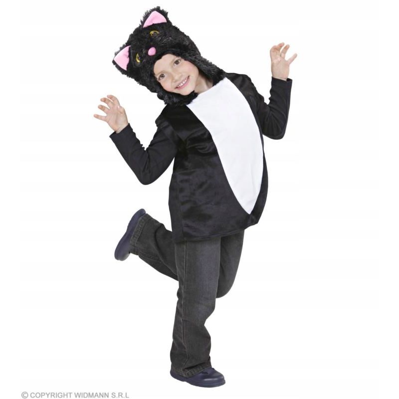 NEW W WIDMANN MILANO Party Fashion Kids Costume Cat Hooded Vest NEW W WIDMANN MILANO Party Fashion Kids Costume Cat Hooded Vest