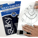 SULKY Paper Solvy Water Soluble Printer Paper White 8 ½ x11" - Pack of 12 Sheets