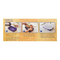 Micron Ware SUPER LOCK 3 Divider Stainless Steel Lunch Box with Removable Tray 198x267x67mm