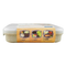 Micron Ware SUPER LOCK 3 Divider Stainless Steel Lunch Box with Removable Tray 198x267x67mm