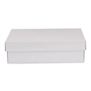 ILC Shirt Box Cardboard Laminated White with Lid