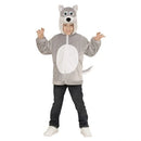 NEW W WIDMANN MILANO Party Fashion Kids Costume Wolf Hoodie with Mask