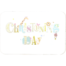 UK Greetings Christening Greeting Card 21x14cm with Envelope