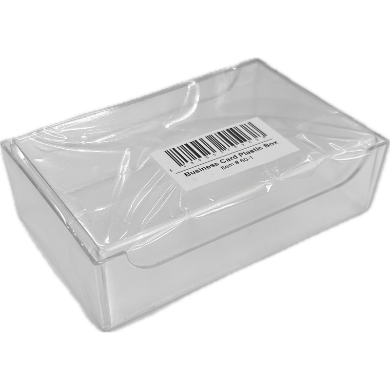 Bassile Transparent Acrylic Business Card Box 100x63x26 mm