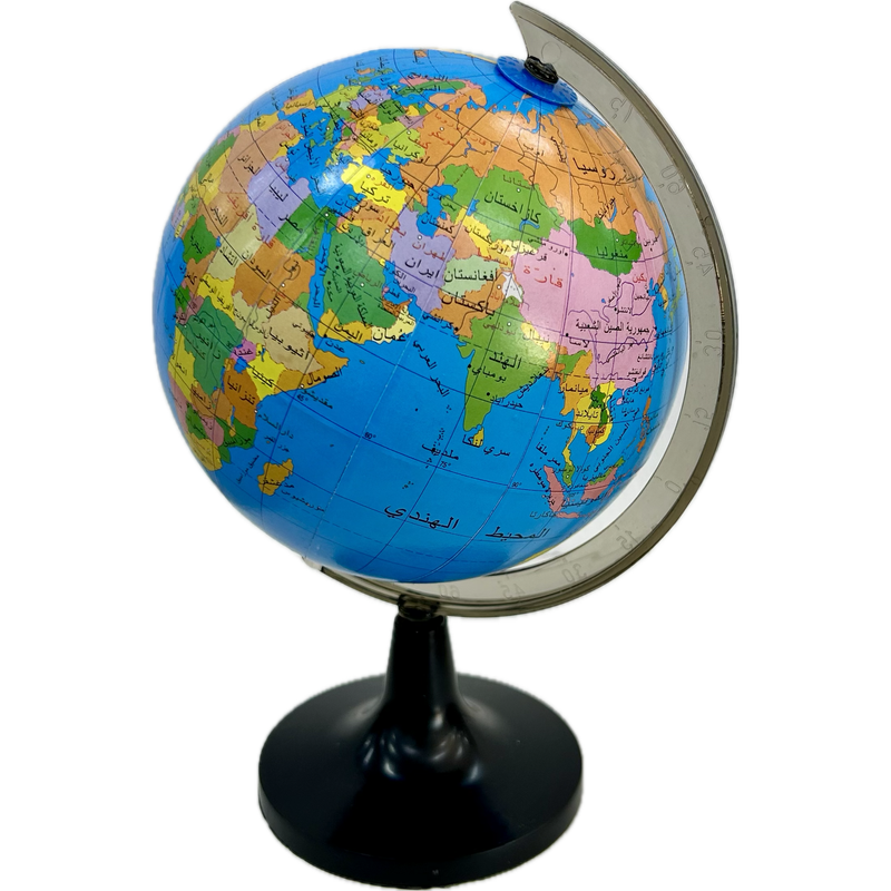 Mao Chi Geographical Student World Globe Plastic in Arabic