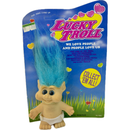 Vintage 1992  Small Lucky Troll Doll Carded Original Packaging - Diaper