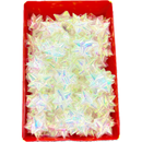 Value Box Large White Pearly Iridescent Bows 80mm -  Pack of 70