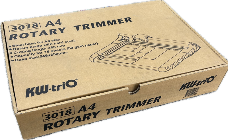 KW-Trio Rotary Paper Trimmer Cutting Length 360mm -  A4