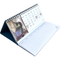 Bassile 2025 Pyramid Monthly Desk Calendar with Notepad 20x19x9cm