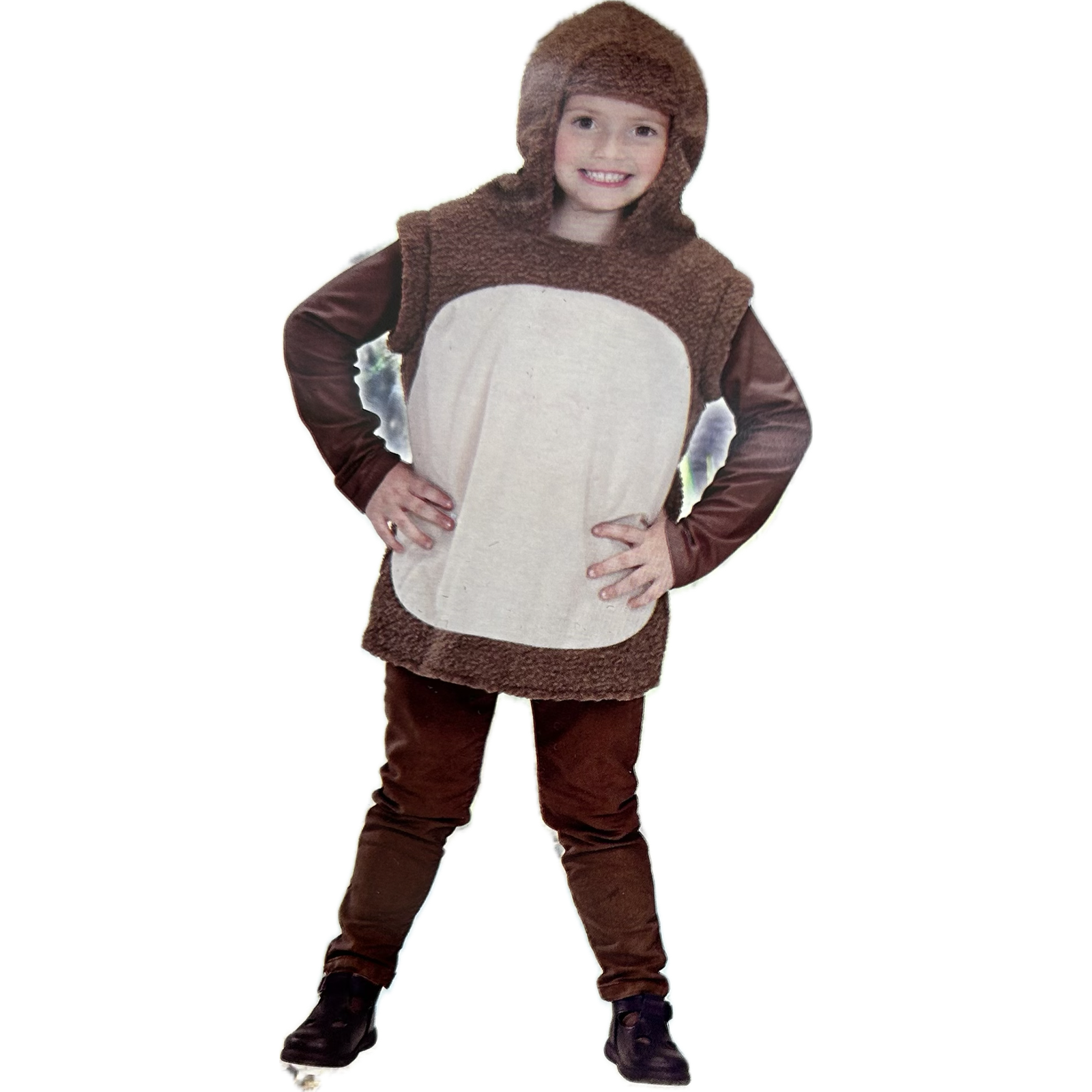 NEW W WIDMANN MILANO Party Fashion Kids Costume Monkey Hooded Vest NEW W WIDMANN MILANO Party Fashion Kids Costume Monkey Hooded Vest