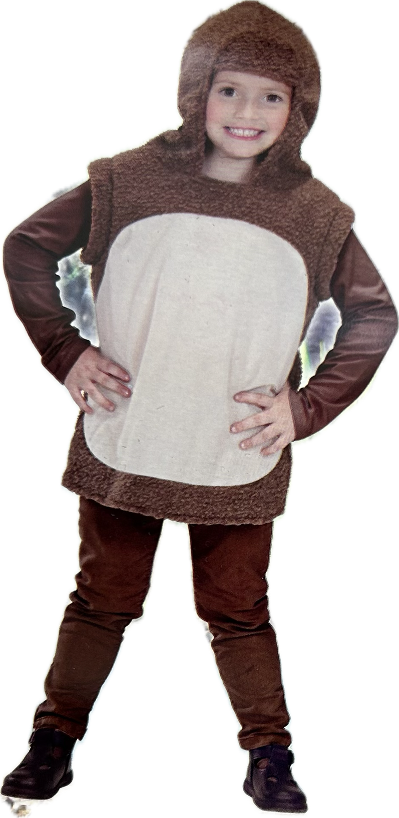 NEW W WIDMANN MILANO Party Fashion Kids Costume Monkey Hooded Vest