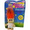 Vintage 1992  Small Lucky Troll Doll Carded Original Packaging - Dress